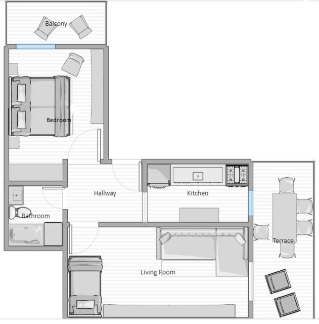 Kariani Beach Apartment Dış mekan fotoğraf